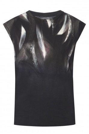 'plume' sleeveless t-shirt, zdjęcie 1 'plume' sleeveless t-shirt od AllSaints